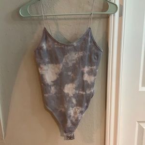 Blue Cloud Wash Bodysuit